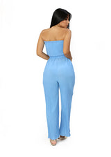 SU-JP-903 Peri Blue Jumpsuit de Mujer