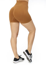 SU-LEG-15 Mocha Short Leggings de Mujer