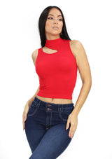 SU-NT-1007 Red Top de Mujer