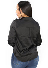 TIWN9144S Black Top de Mujer