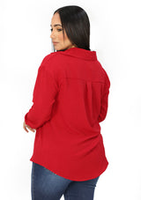 TIWN9800E Red Top de Mujer
