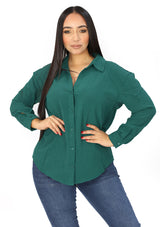 TIWN9800E Hunter Green Top de Mujer