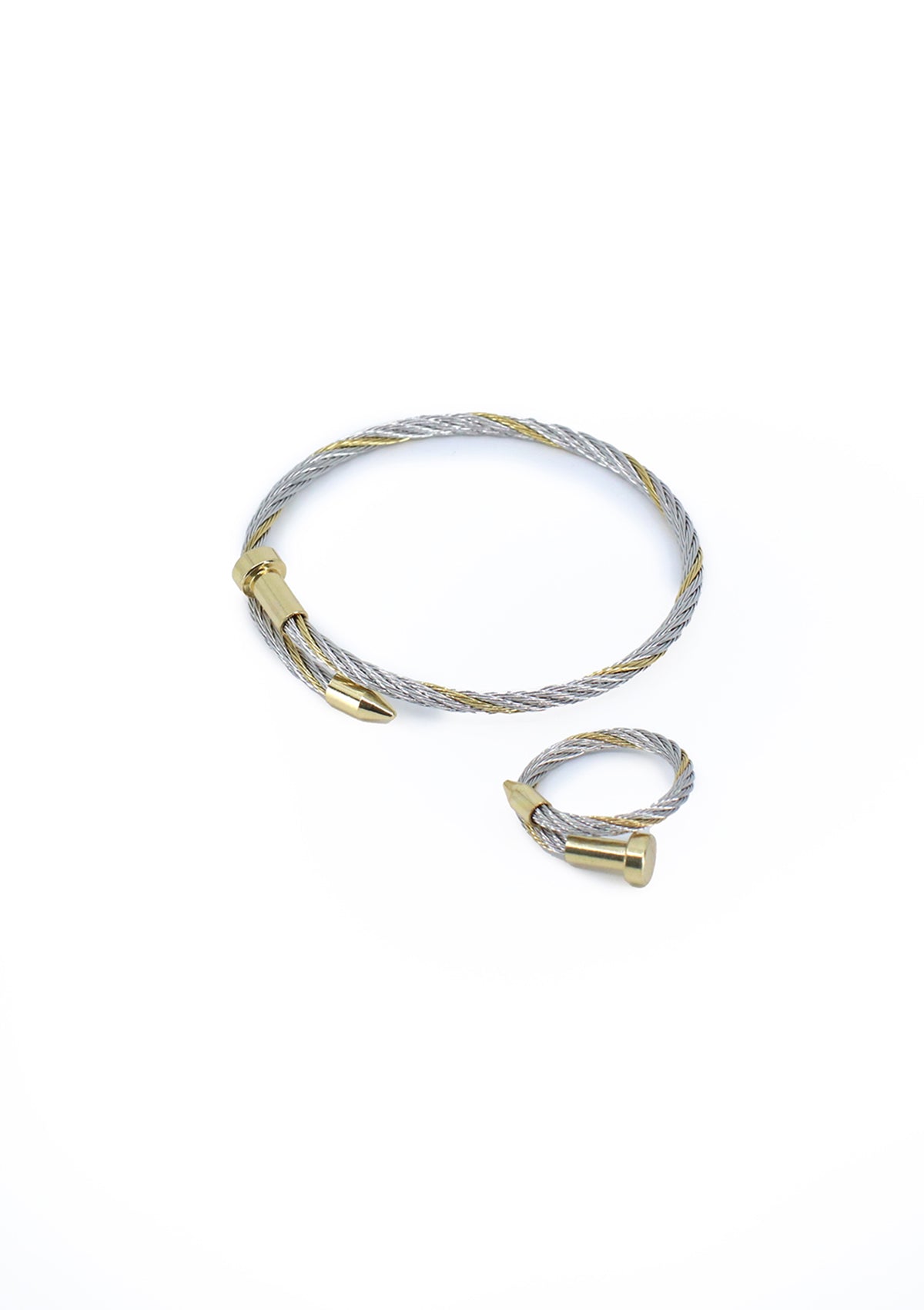 TR-1366-A Bangle y Sortijas de Mujer