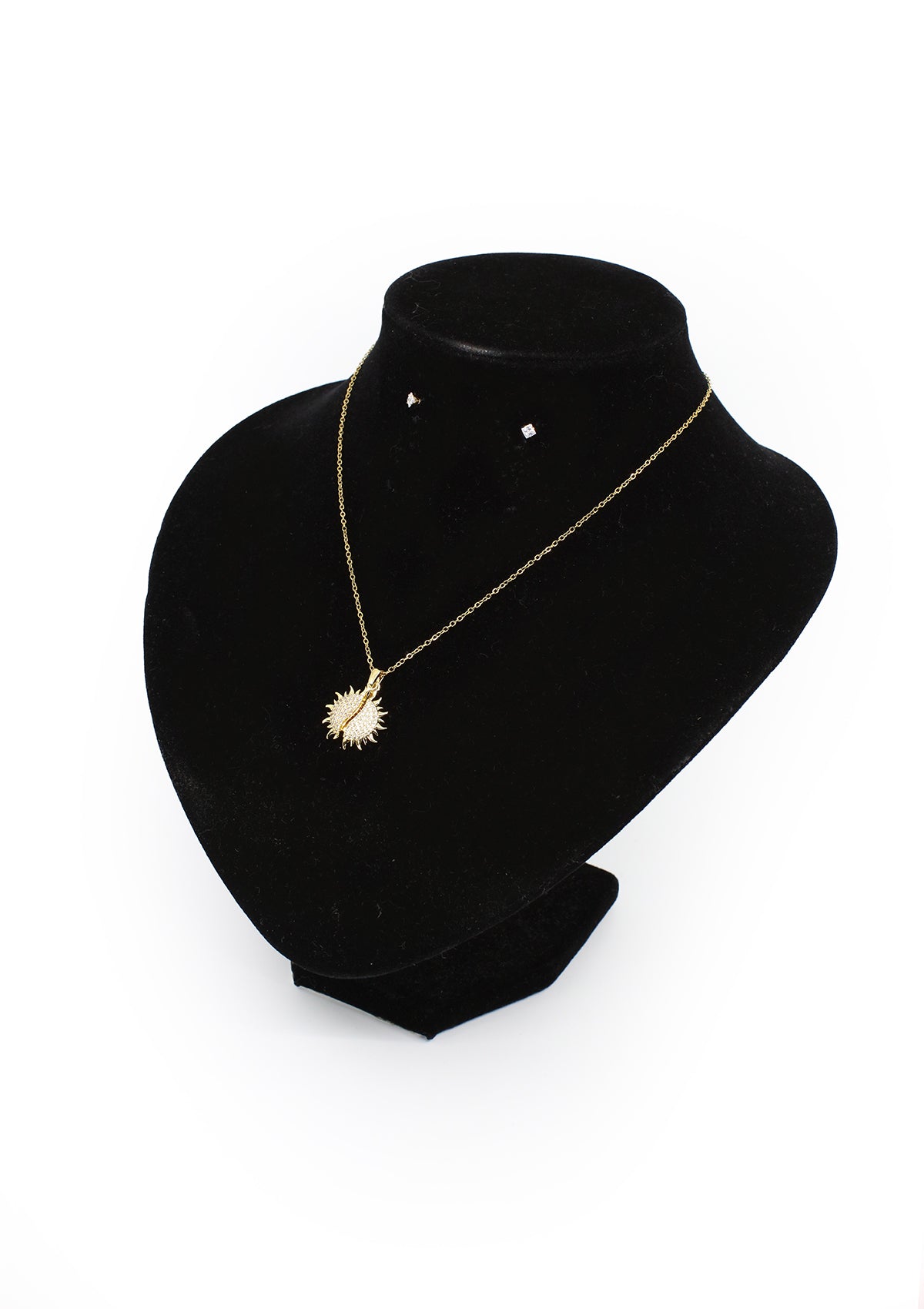 TR-1367-B Gold Set Cadena & Pantalla