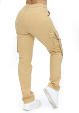 VECRV110 Pantalón Cargo Straight de Dama