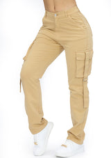 VECRV110 Pantalón Cargo Straight de Dama