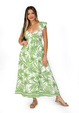 VJ-ND-31633 Green Mix Traje de Mujer