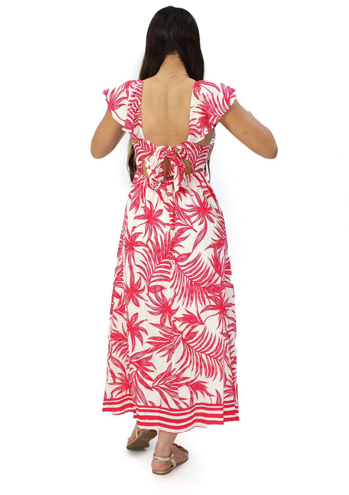 VJ-ND-31633 Tomato Mix Traje de Mujer