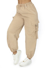 VJNP70377 Taupe Pantalón de Mujer