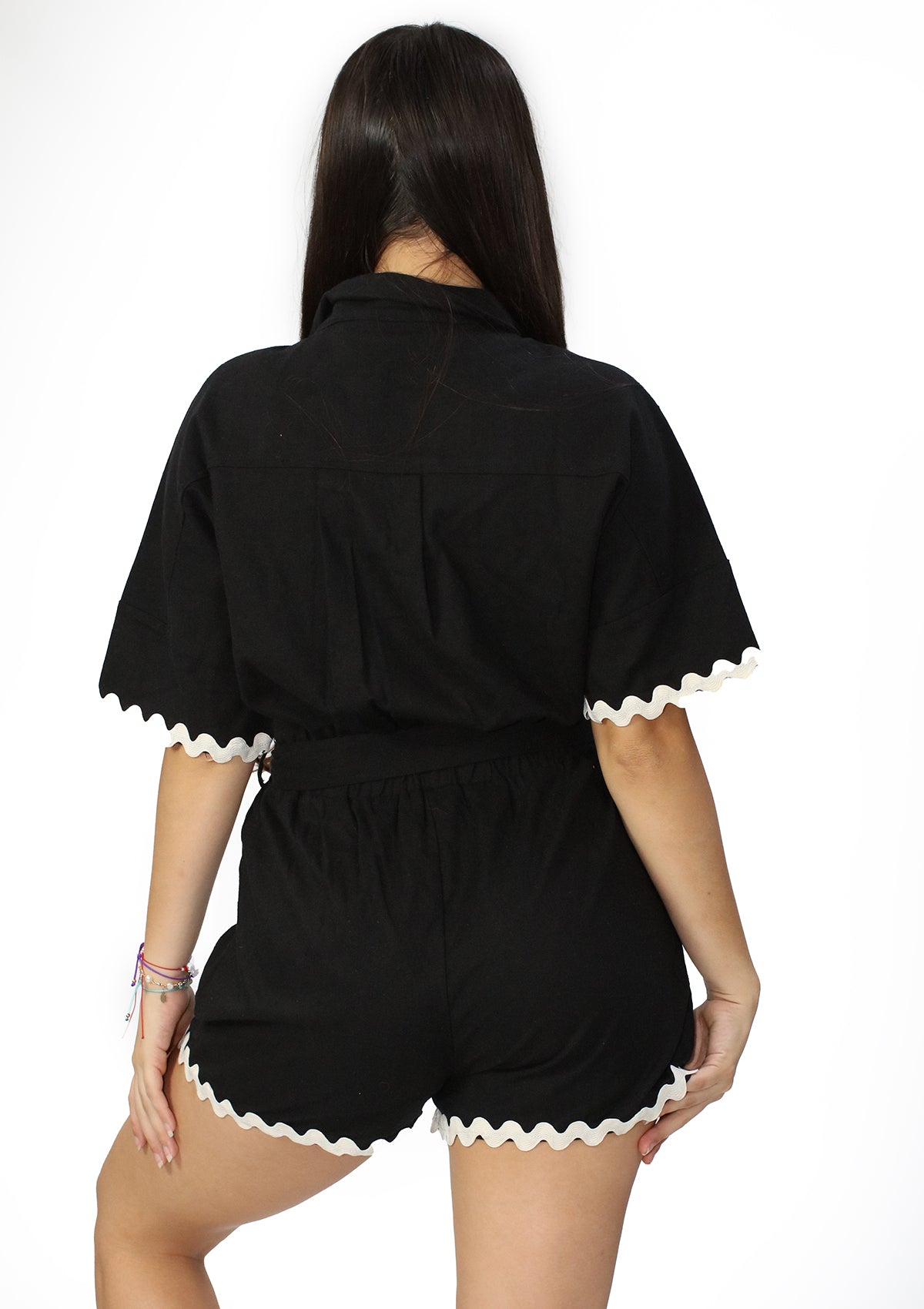VJ-NP-70716 Black Romper de Mujer