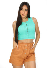 VJNT11079 Jade Top de Mujer