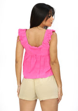 VJNT11114 Fuchsia Blusa de Mujer