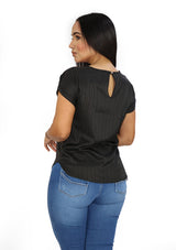 WR2494T Black Blusa de Mujer