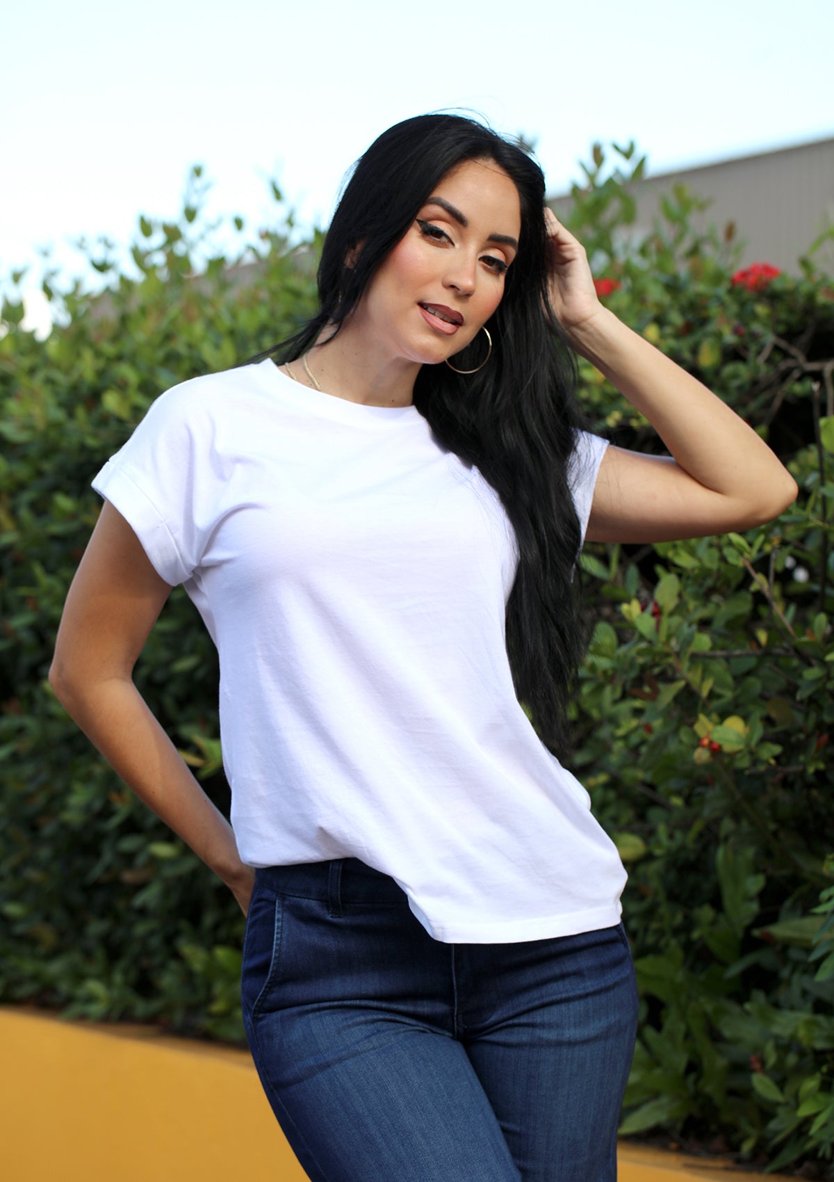 ZE-CT-3315Y White Blusa de Mujer