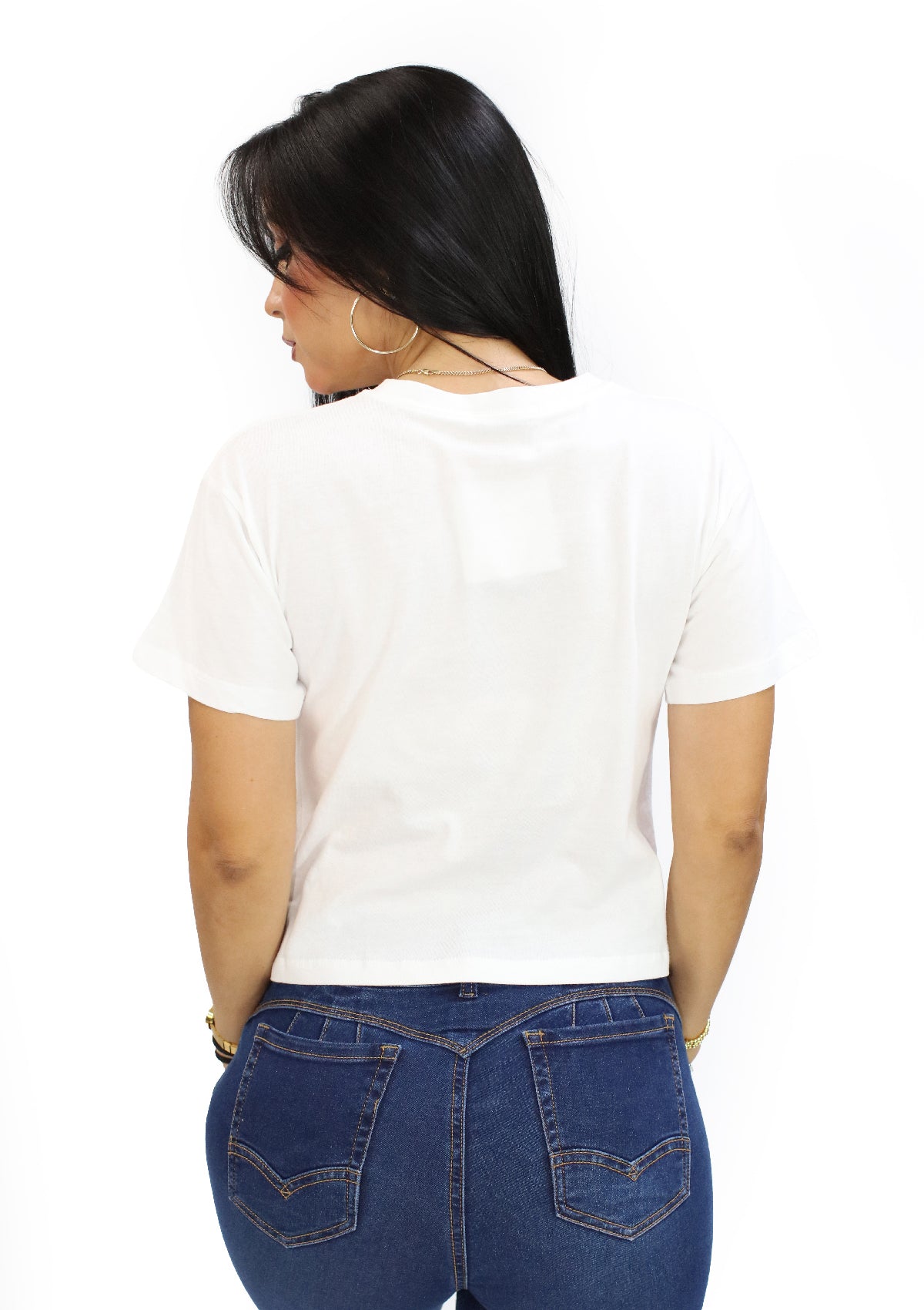 ZE-CT-3317Y White Blusa de Mujer