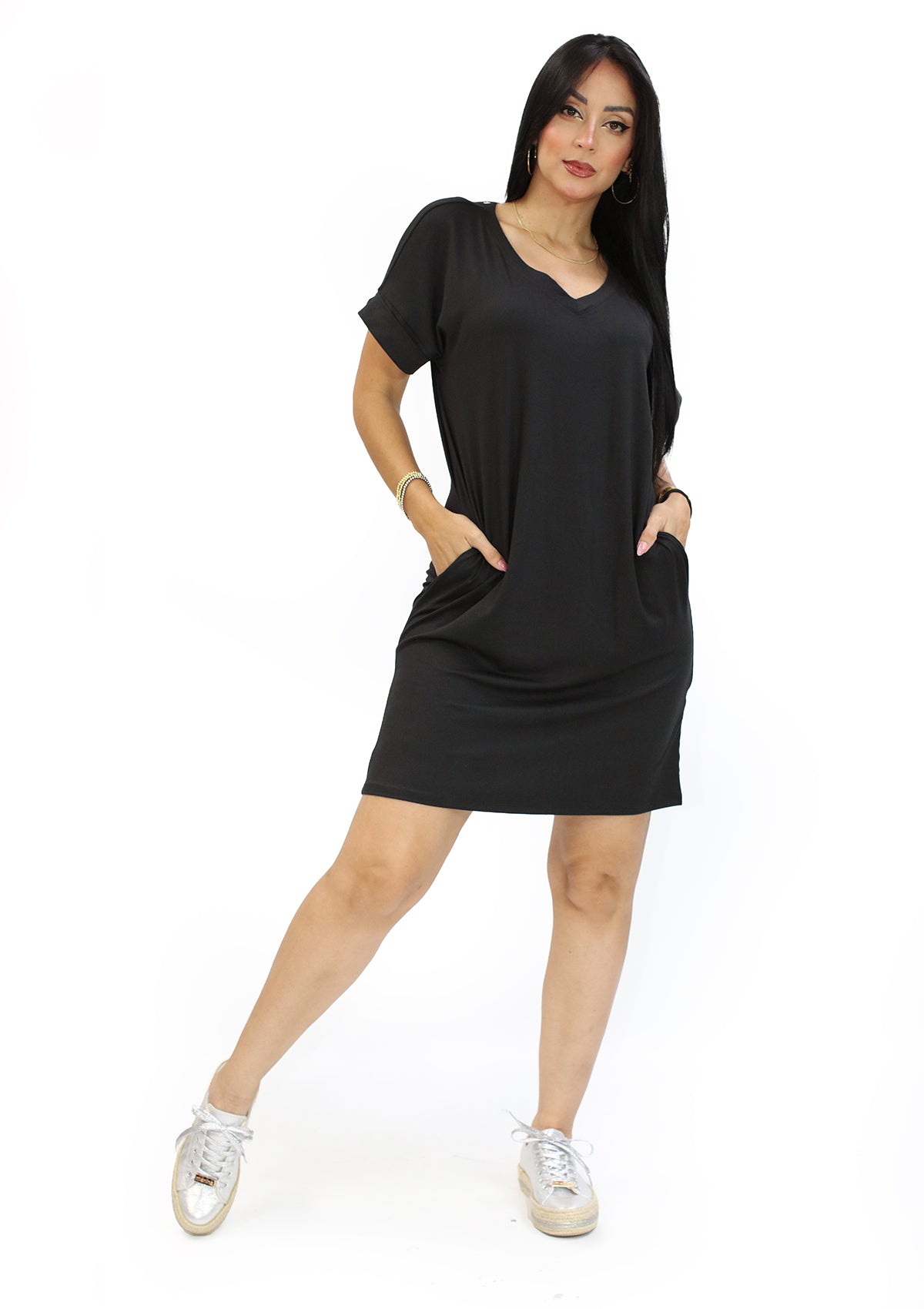 ZE-PD-2457D4 Black Traje de Mujer