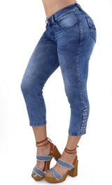 18980 Capri Skinny Jeans Women Maripily Rivera