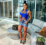 19632 Falda Pantalón by Maripily Rivera - Pompis Stores