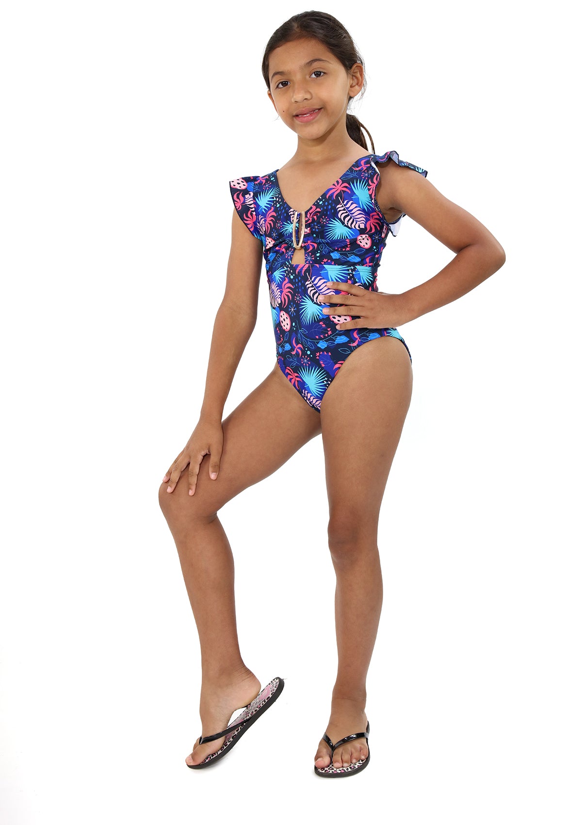 MRP-SW-6538 Traje de Baño Enterizo (Niña) by Maripily Rivera