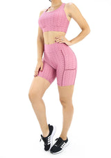 BIDY0329 Set Deportivo con Compresión Anticelulitis para Mujer - Pompis Stores