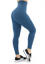 7264 Leggins Deportivo de Mujer con Faja Control