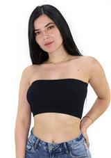 DY-1119-N Black Top Strapless de Mujer
