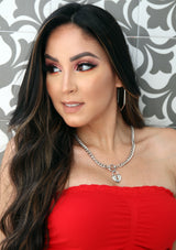 FANEQ5055 Fantasía Fina Cadena con Candado