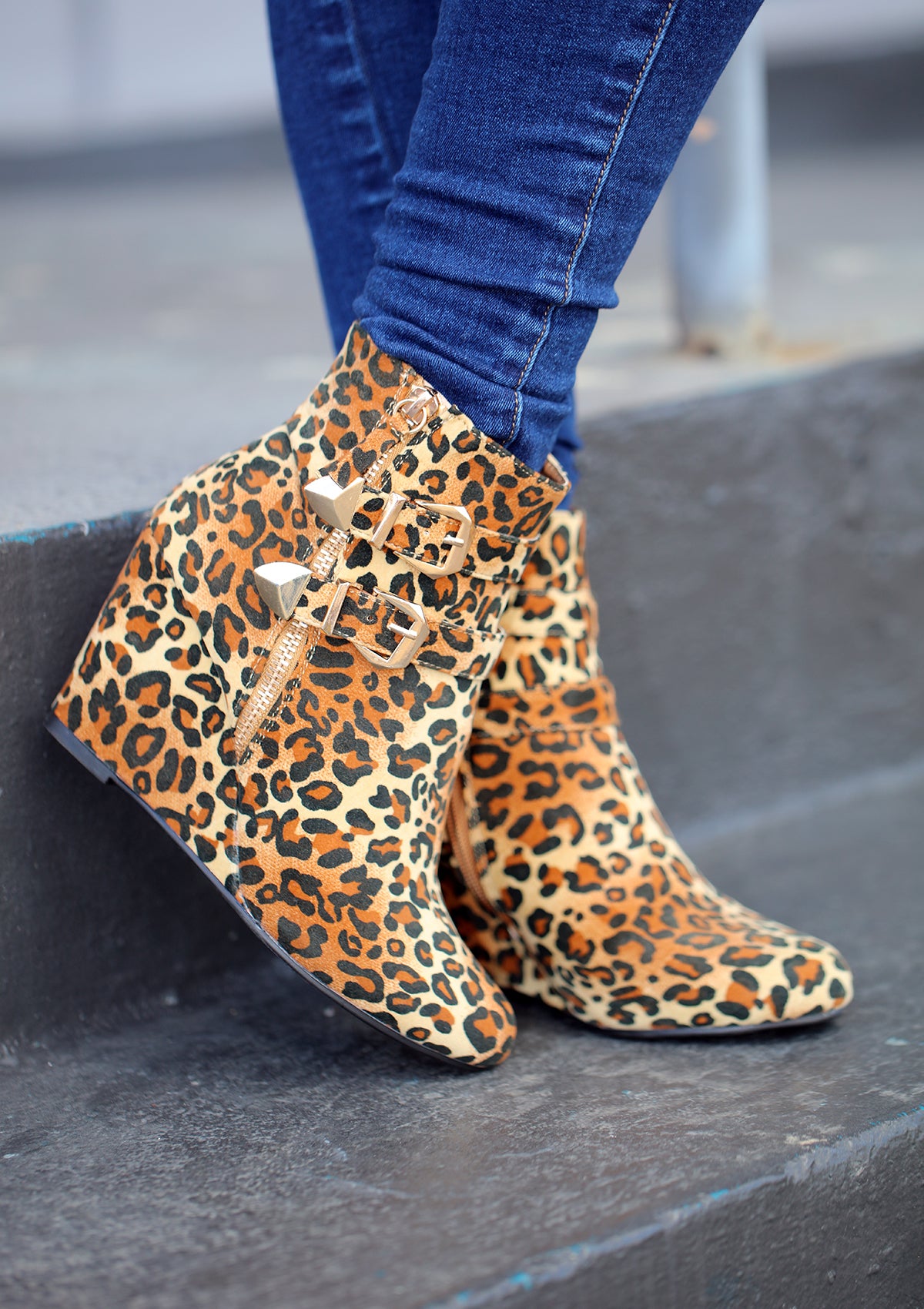 FL-PAOLA-90 Leopard Women Shoes