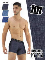 HN04246 Denim Print Boxer Brief Long by HN