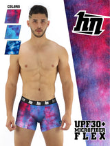 HN04247 Tie Dye Boxer Brief Long by HN