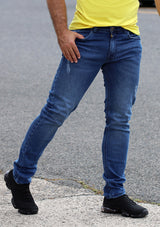 1928 Distressed Skinny Jeans Mens by HN