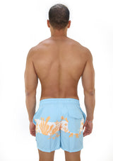 4087 Marine Corals Swimwear Men by HN