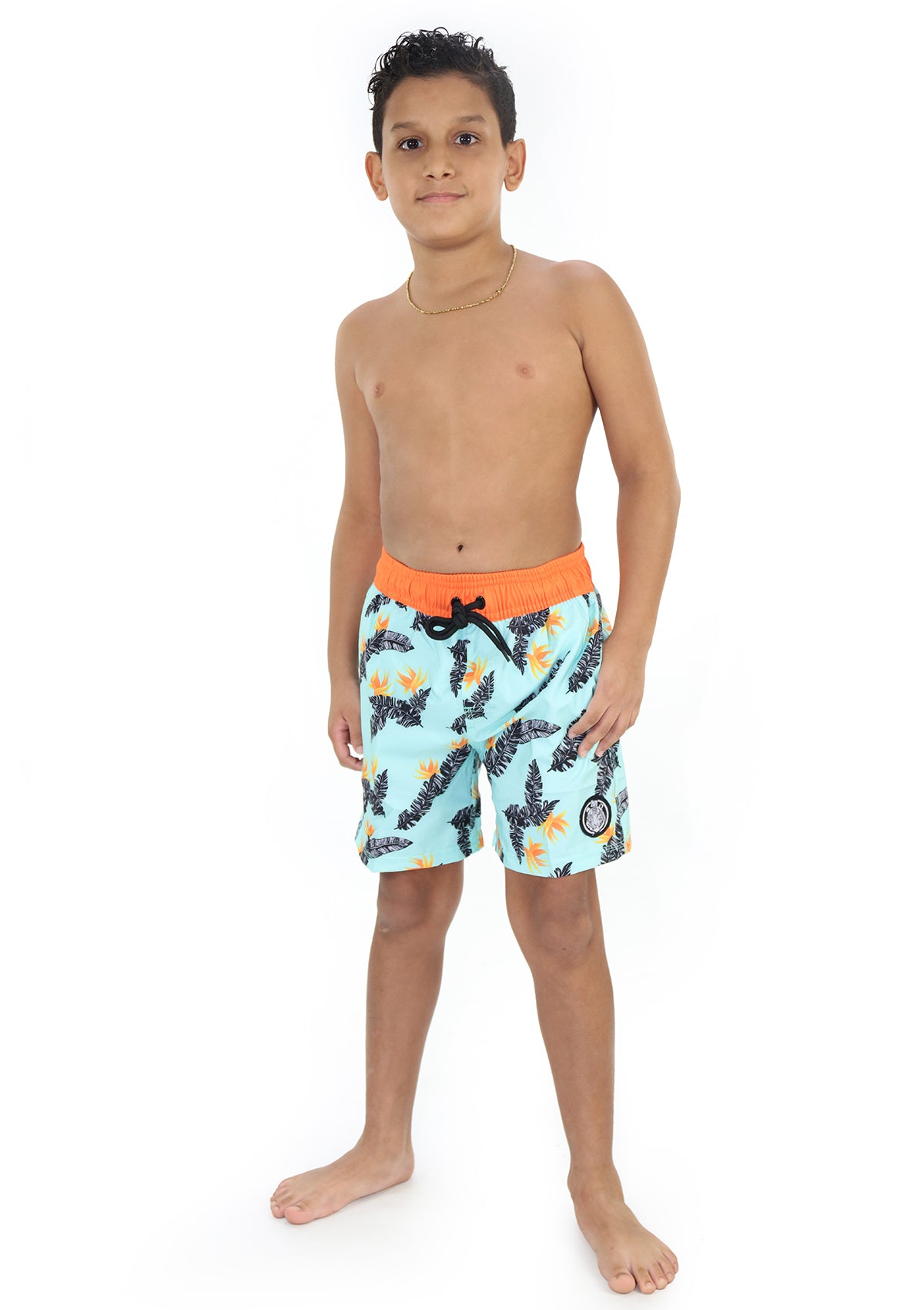 HN-4090-S Floral Swimwear Boy by HN