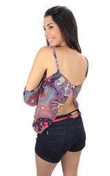 3693 Off Shoulder Blouse Trendy by Keila Hernández - Pompis Stores