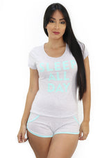 LMDF2054 Sleep All Day Pijamas Set De Mujer