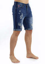 M4Y-1448 M4 Denim Bermuda by Yadier Molina - Pompis Stores