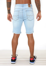 1620 M4 Destroyed Denim Men's Bermuda by Yadier Molina