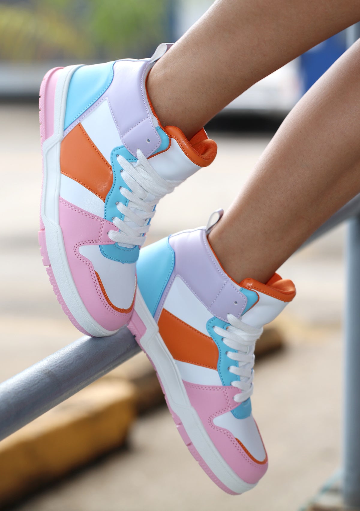 MG-SLAM-DUNKS Orange Women Shoes