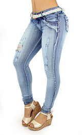 1281 Maripily Women's Low Rise Skinny Jean
