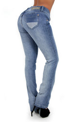 LAST ONE 17283 Boot Cut Maripily Skinny Jean - Pompis Stores