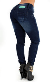 17494 Triple Button Maripily Skinny Jean