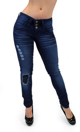 17546 Patchwork Maripily Skinny Jean