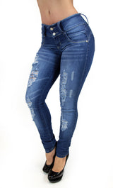 17588 Destroyed Maripily Skinny Jean