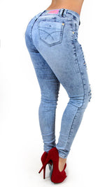 17609 Destroyed Maripily Skinny Jean