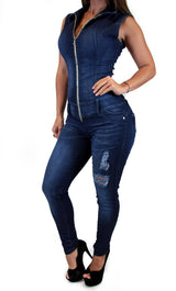 17611 Zipered Maripily Jumpsuit