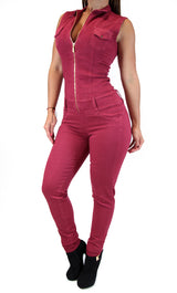 17633 Zippered Maripily Jumpsuit