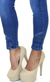 LAST ONE 17780 Maripily Ankle Skinny Jean