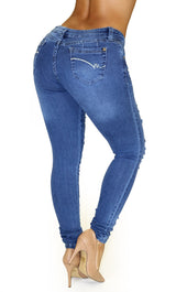 17858 Maripily Destroyed Skinny Jean