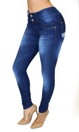 17862 Maripily Lace Skinny Jean