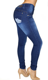 17862 Maripily Lace Skinny Jean